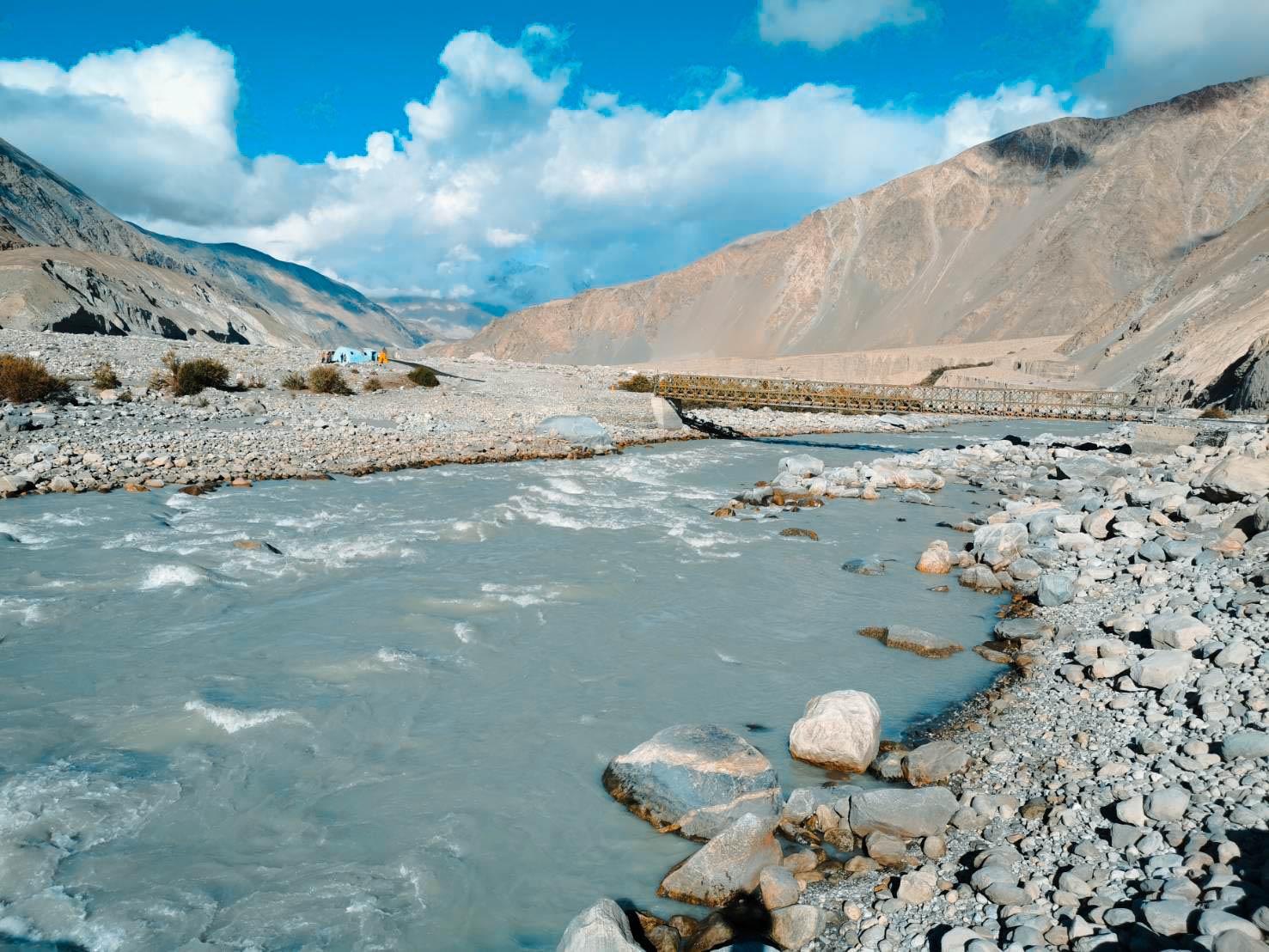 แม่น้ำ Shayok ทัวร์เลห์ ลาดักห์ เที่ยวเลห์ ลาดักห์ Leh Ladakh Tour leh ladakh