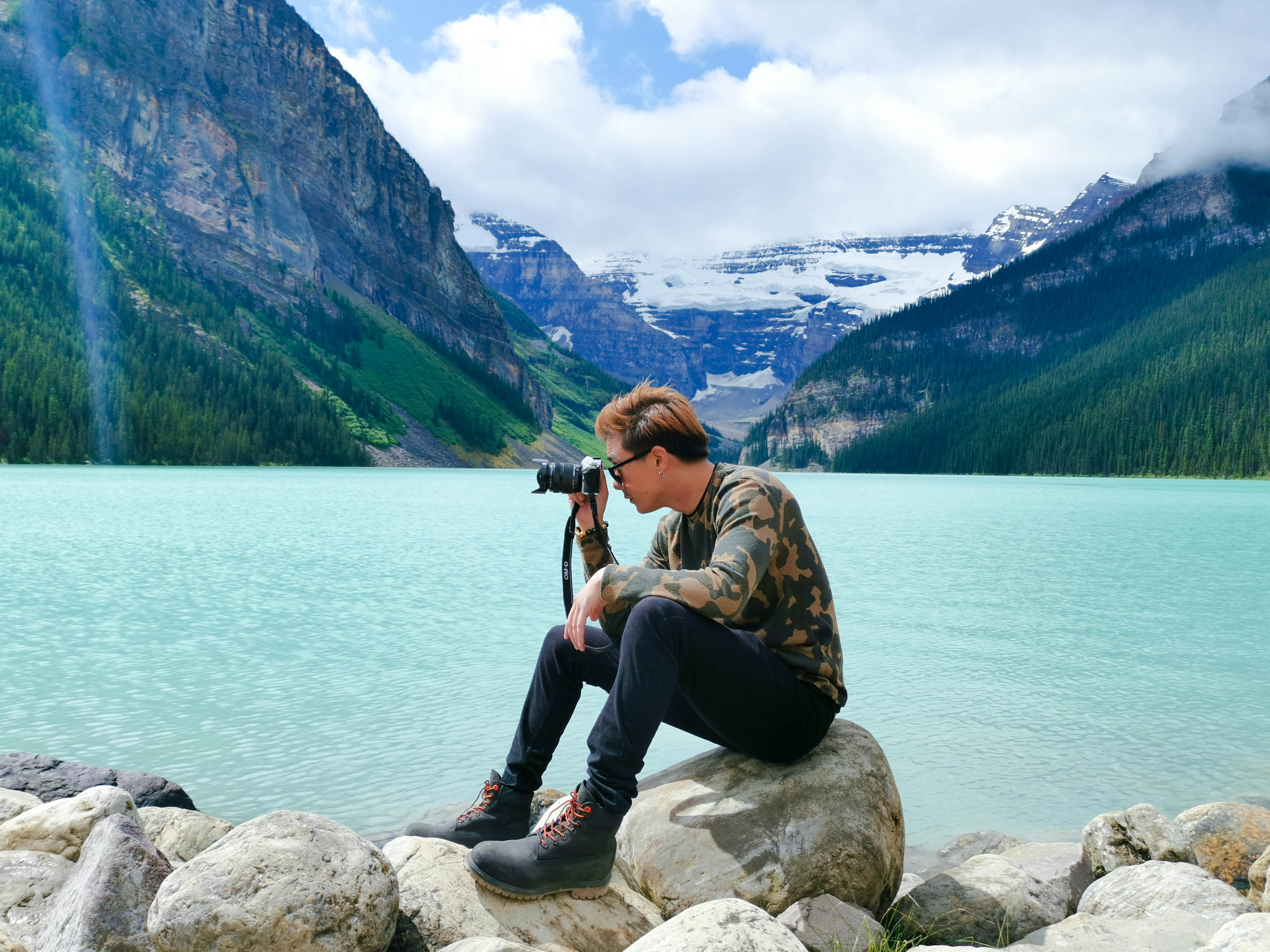 Lake louise เที่ยวแคนาดา ทัวร์แคนาดา