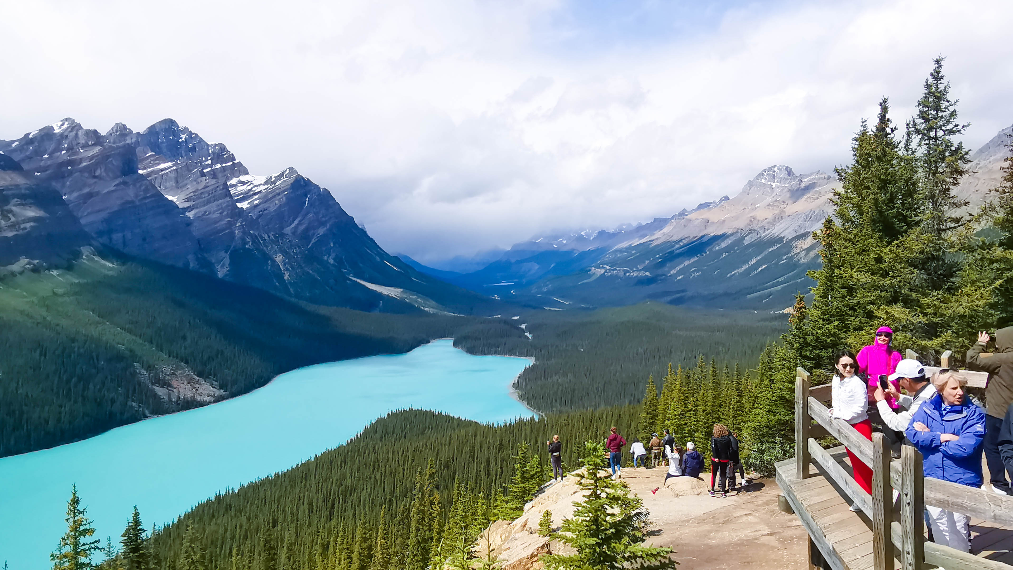 Peyto Lake เที่ยวแคนาดา ทัวร์แคนาดา