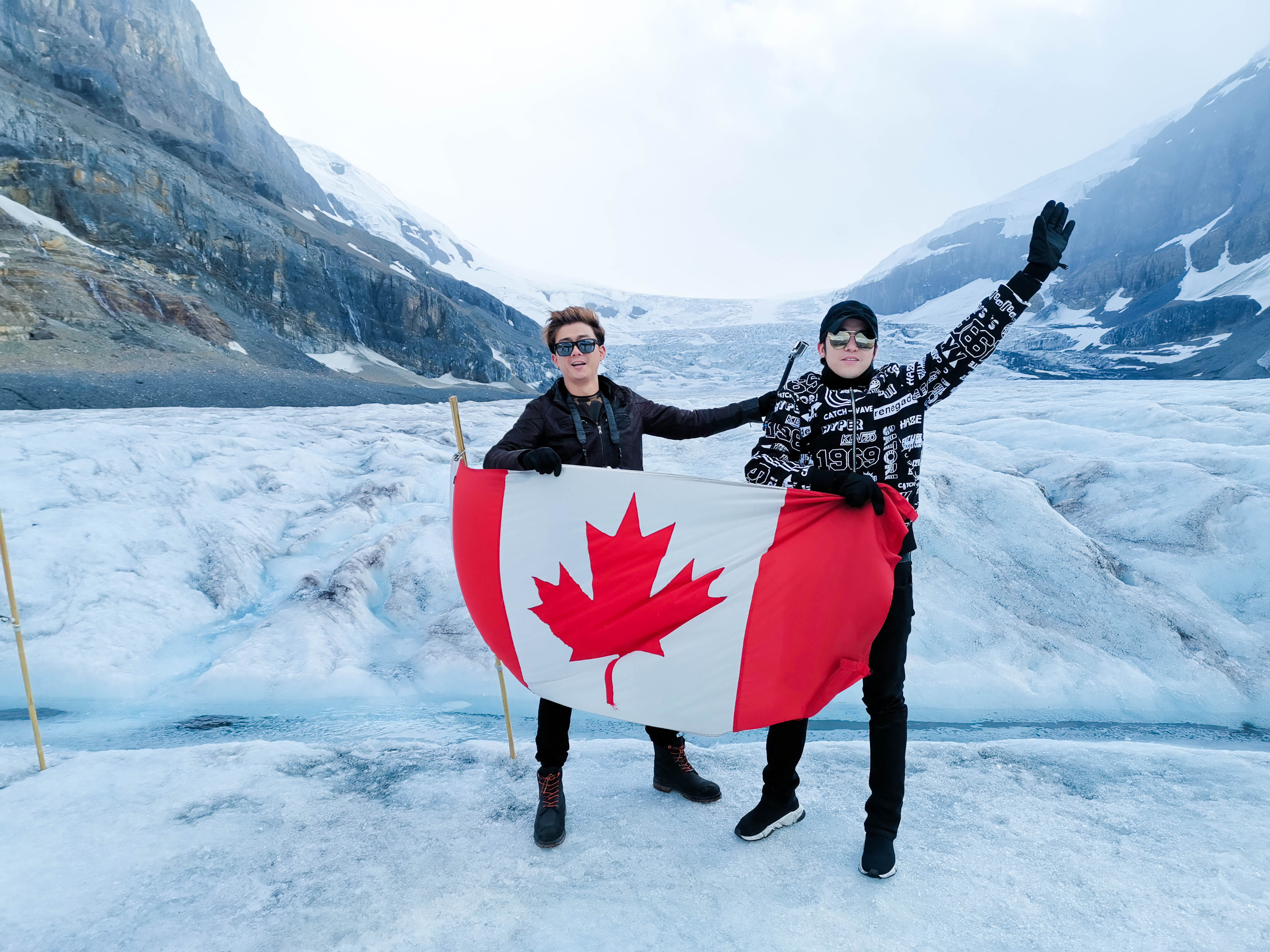 Columbia Ice Field เที่ยวแคนาดา ทัวร์แคนาดา