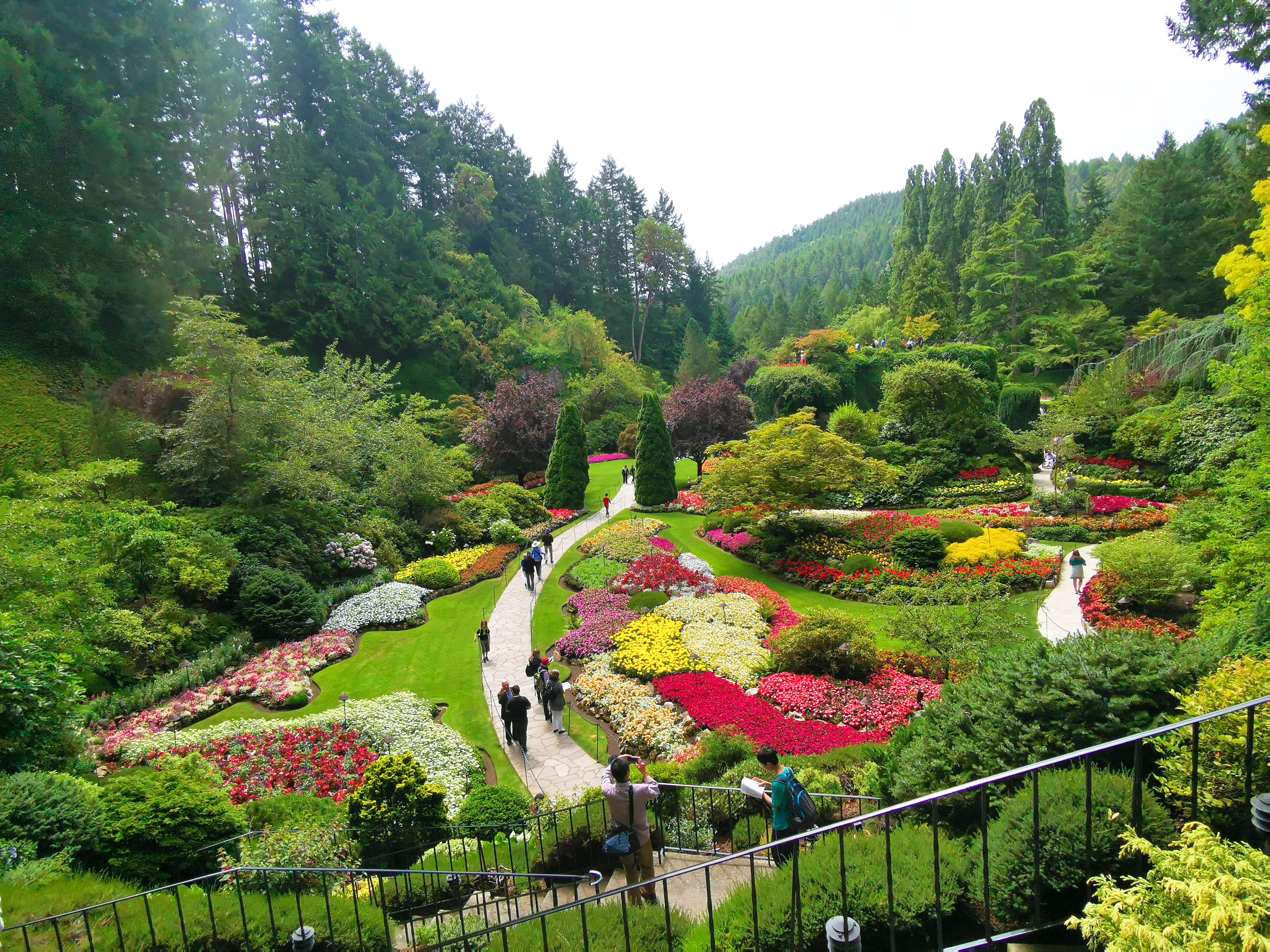 สวนบูชาร์ด (Butchart Garden) เที่ยวแคนาดา ทัวร์แคนาดา