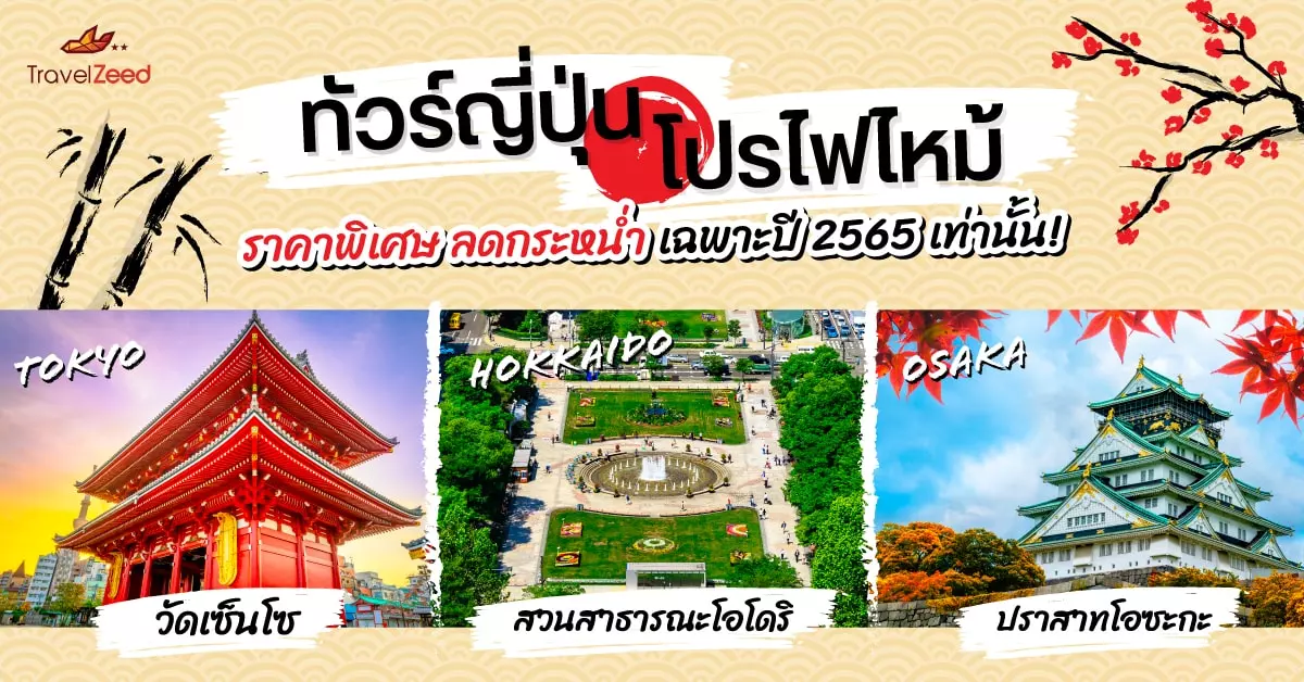 ทัวร์ญี่ปุ่น โปรไฟไหม้