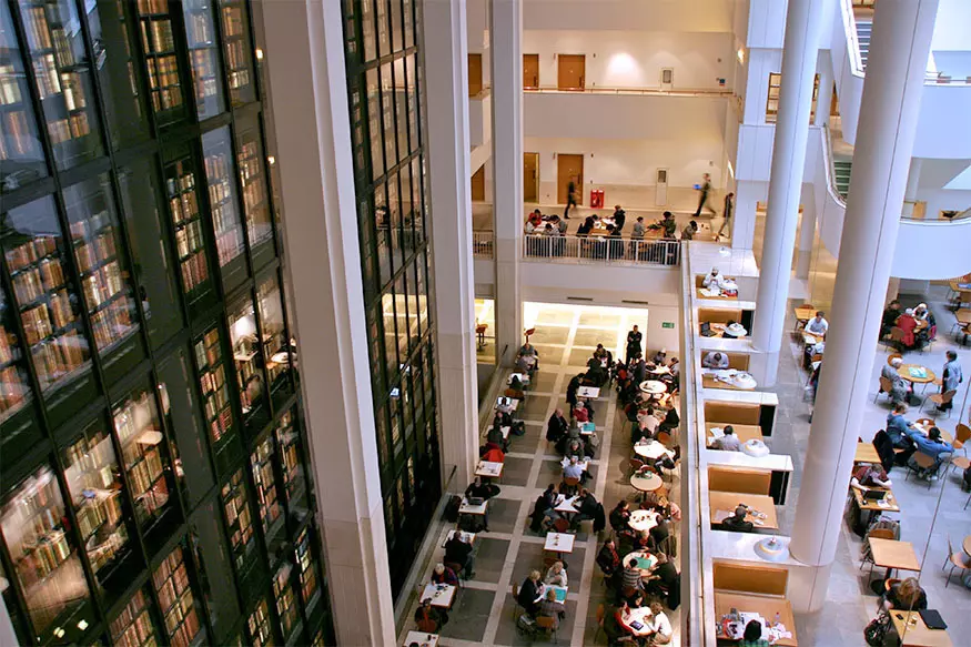 British Library หอสมุดแห่งชาติอังกฤษ