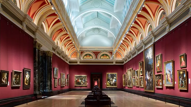 National Gallery of London หอศิลป์แห่งชาติกรุงลอนดอน