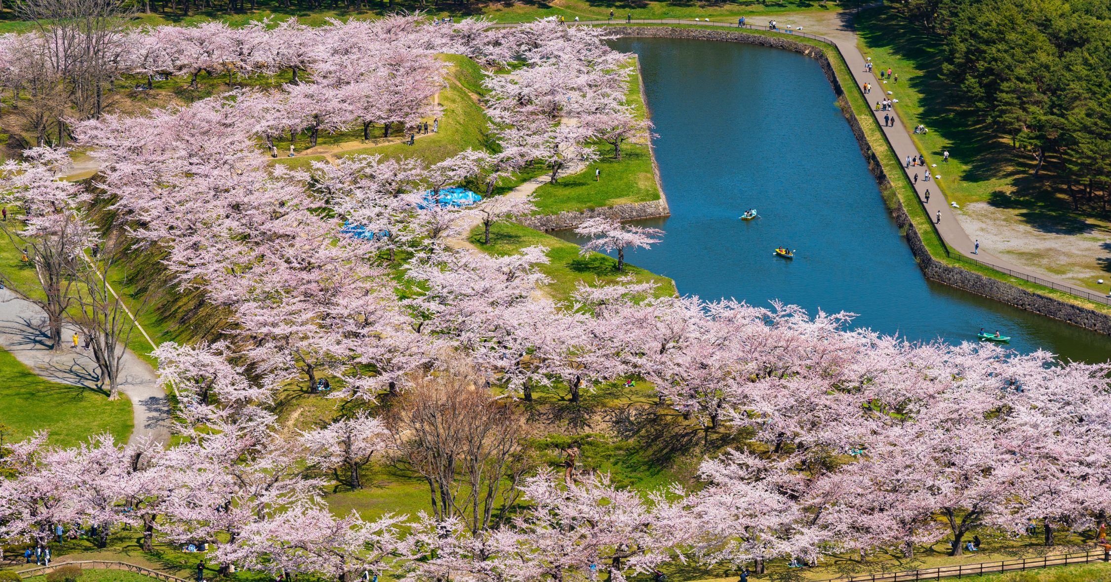 สวนสาธารณะโกเรียวคาคุ ที่เที่ยวออกไกโด