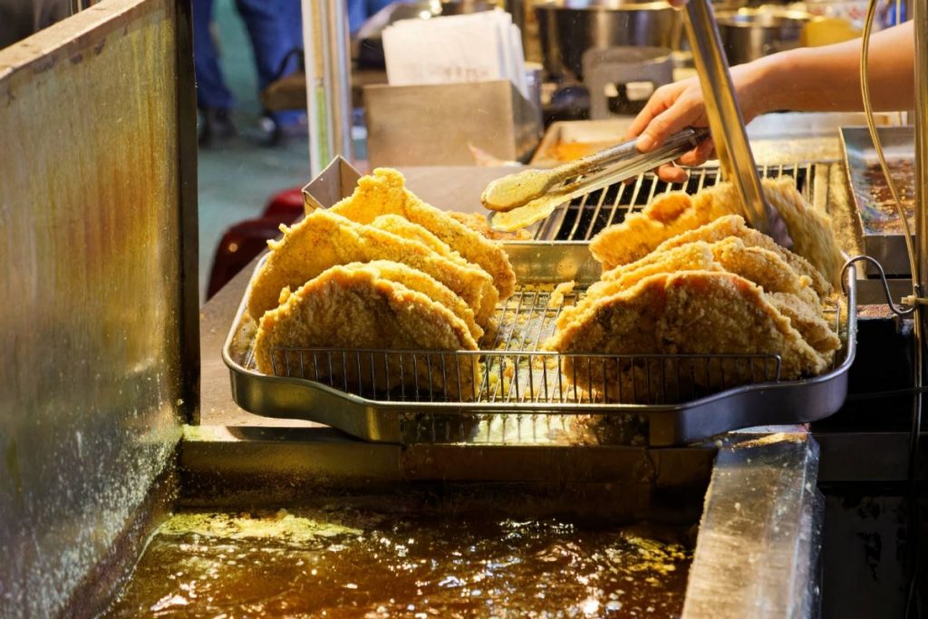 Hot Star Large Fried Chicken ร้านไก่ทอดชื่อดัง ตลาดซื่อหลิน ไทเป ไต้หวัน