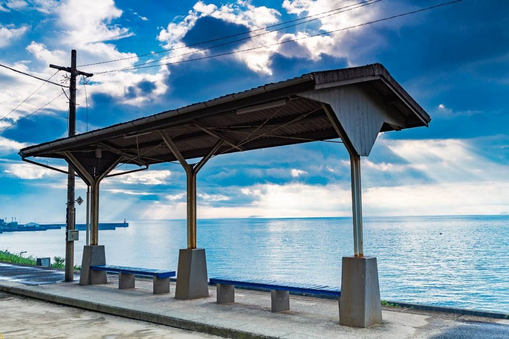 Spirited Away train station scene