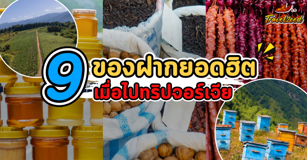 9 ของฝากยอดฮิต เมื่อไปทริปจอร์เจีย