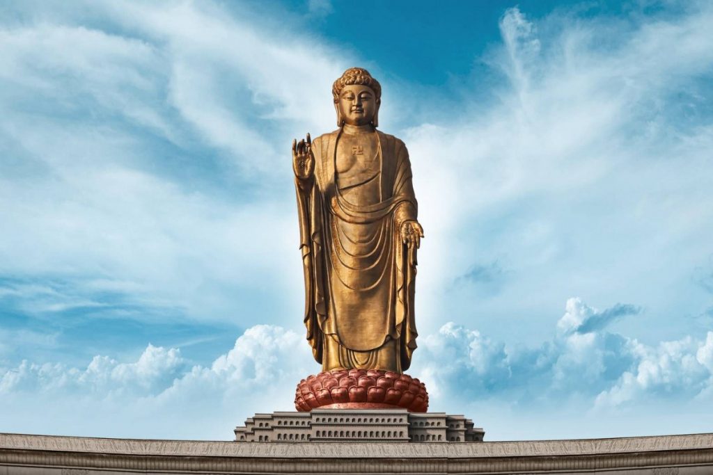 Spring Temple Buddha