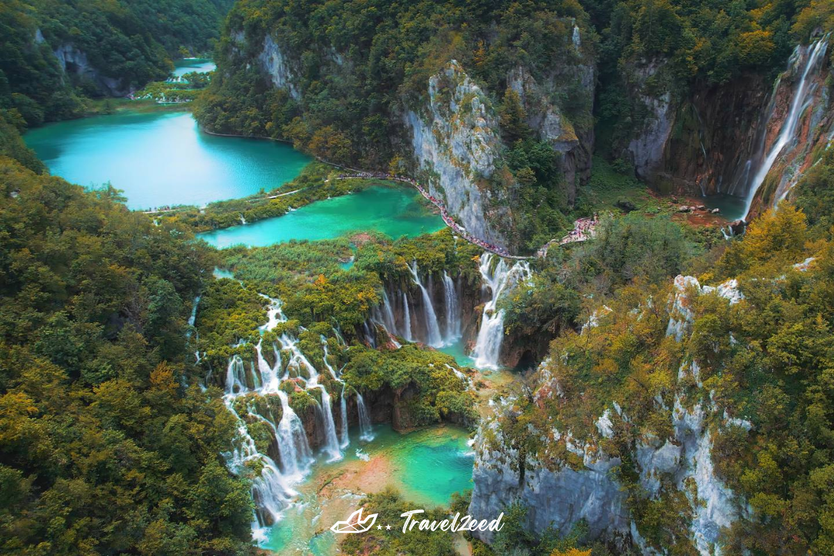 ทะเลสาบพลิตวิเซ่ (Plitvice Lakes)
อุทยานแห่งชาติทะเลสาบพลิตวิเซ่ (Plitvice Lakes National Park)