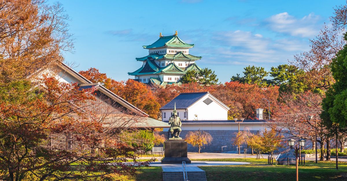 ปราสาทนาโกย่า ตั้งอยู่ภูมิภาคชุบุ