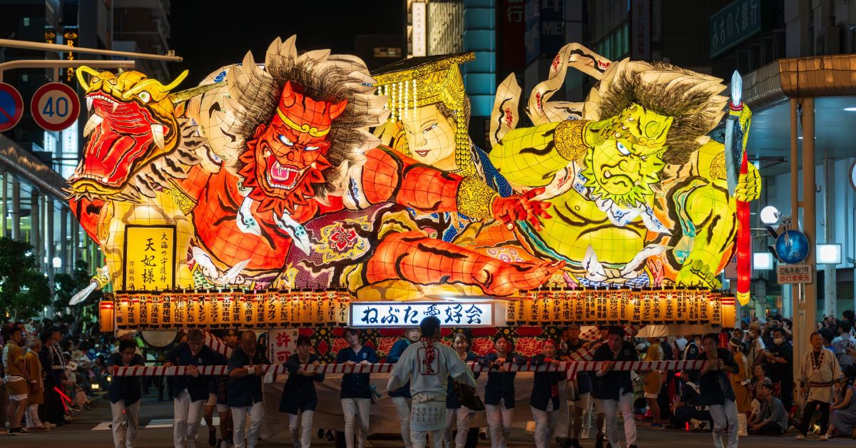 เทศกาลเนบุตะ เทศกาลชื่อดังของภูมิภาคโทโฮคุ ประเทศญี่ปุ่น