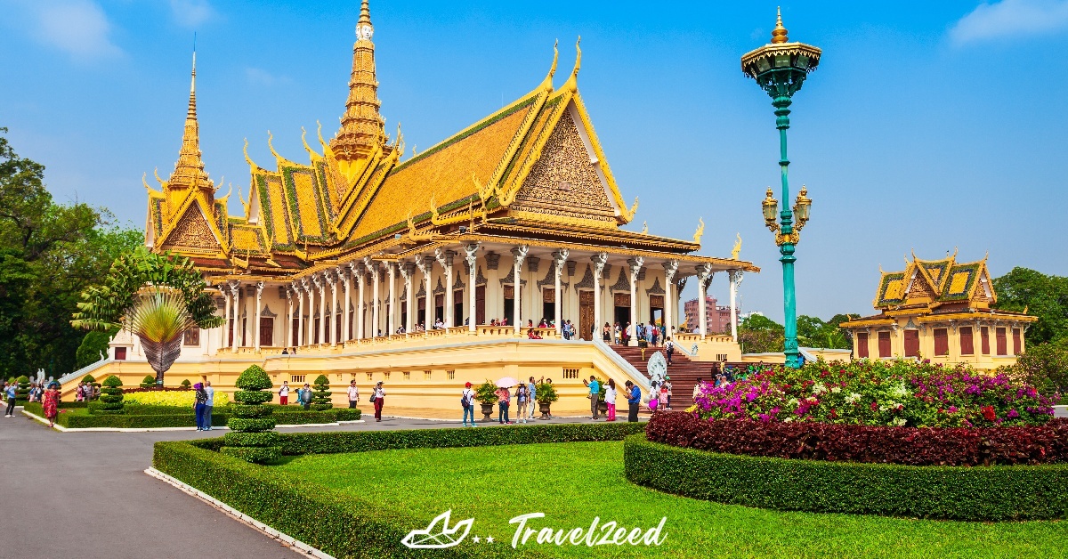 พระราชวังหลวงพนมเปญ, ประเทศกัมพูชา