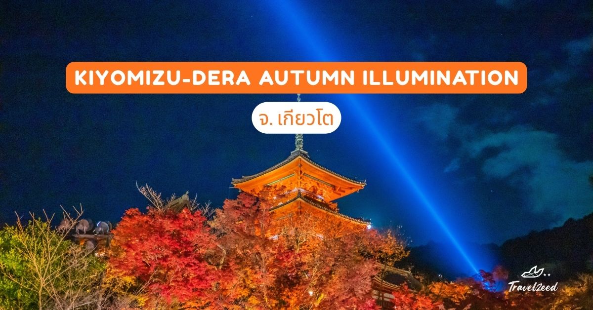 Kiyomizu-dera Autumn Illumination จ.เกียวโต