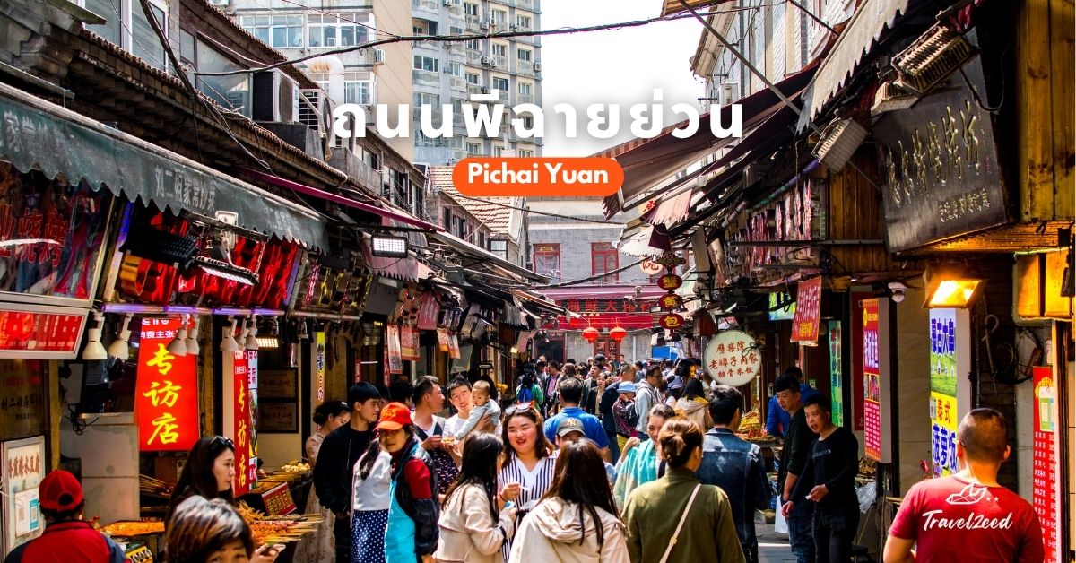 ถนนพีฉายย่วน ที่เที่ยวชิงเต่าสายกินฟีลสตรีท
