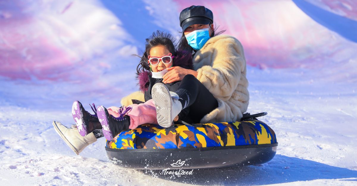 เล่นสกีในจีน เที่ยวจีนหน้าหนาว