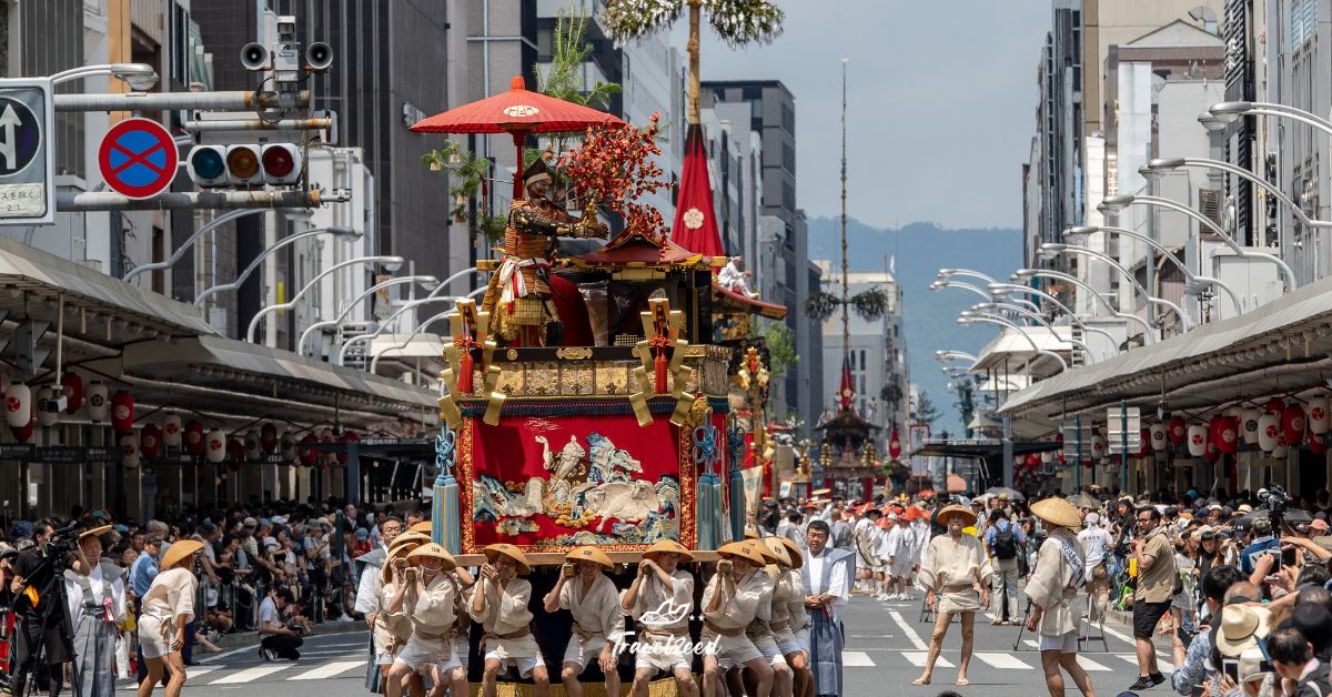 ไปญี่ปุ่นช่วงไหนดี เทศกาลกิออนมัตสึริ (Gion Matsuri) ที่เกียวโต