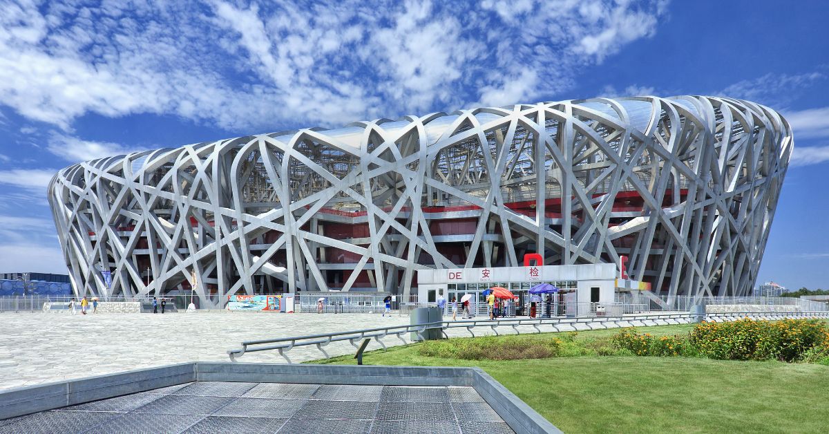 สนามกีฬาแห่งชาติปักกิ่ง สนามกีฬารังนก ที่เที่ยวในปักกิ่ง