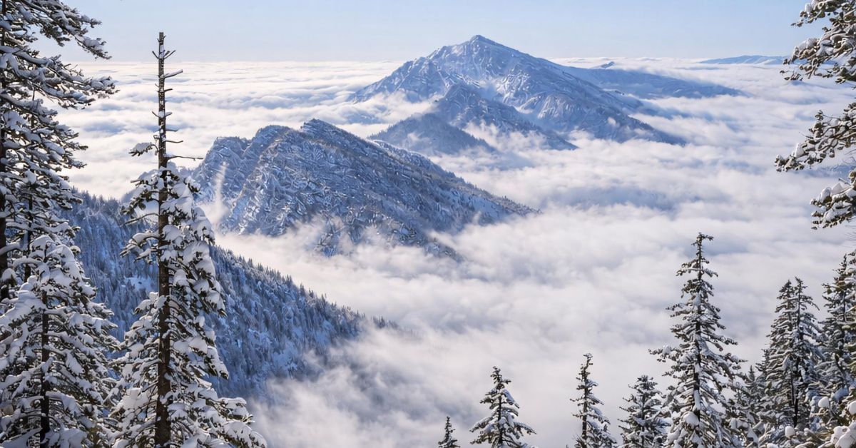 ภูเขาวาวู่ ฤดูหนาว