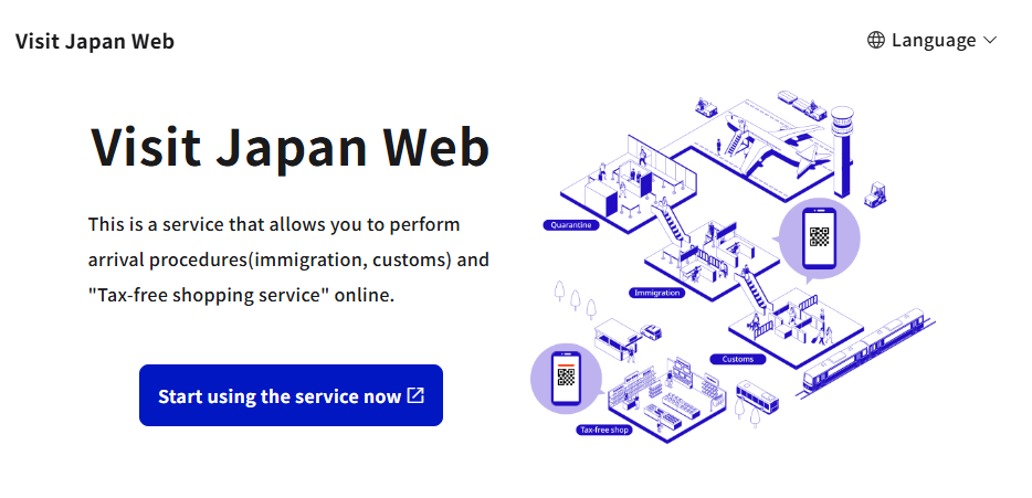 เว็บไซต์ ลงทะเบียน Visit Japan