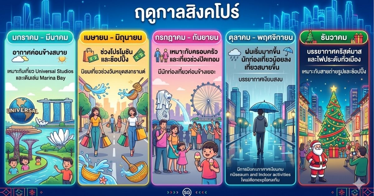ฤดูกาลประเทศสิงคโปร์