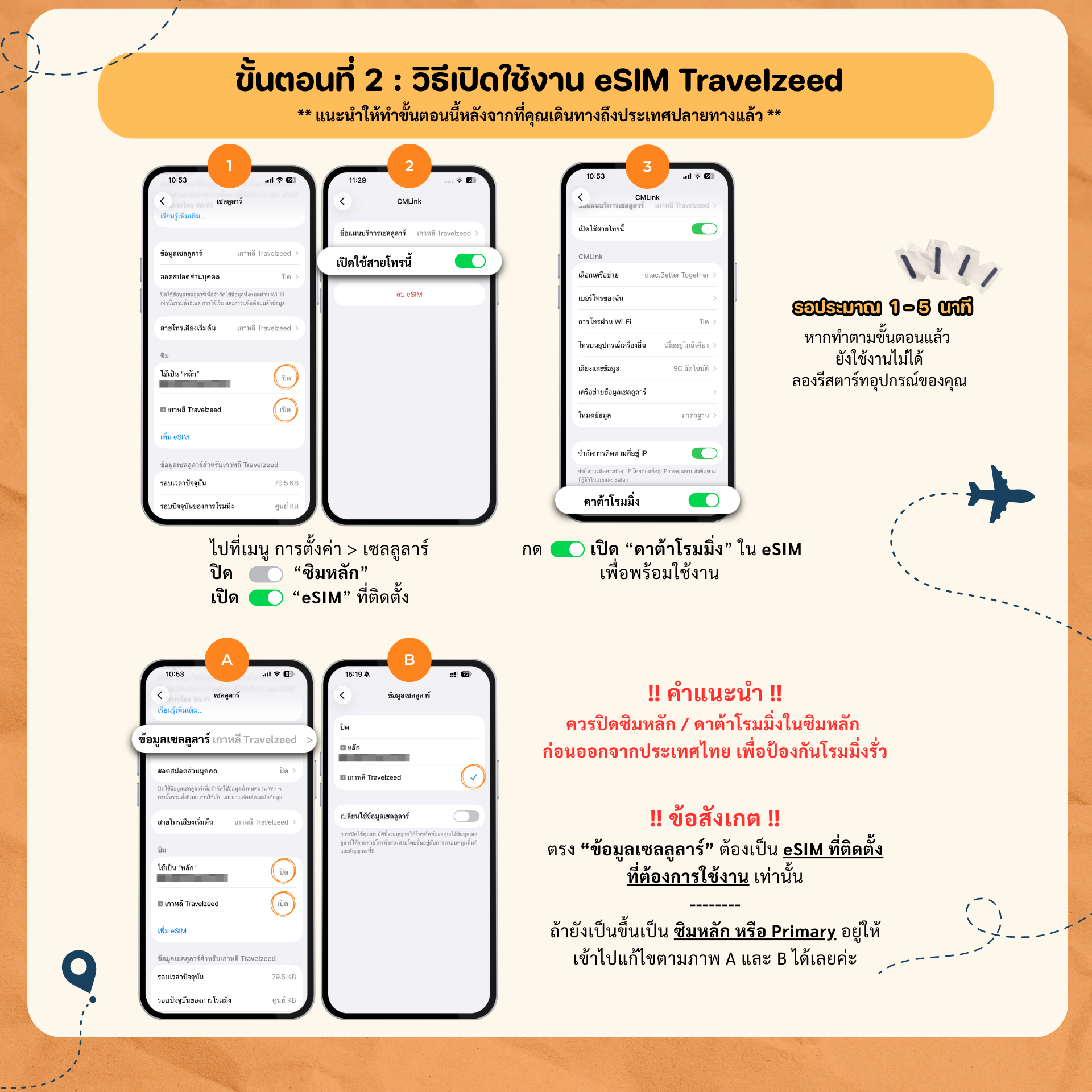 วิธีเปิดใช้งาน eSIM สำหรับ IPhone
