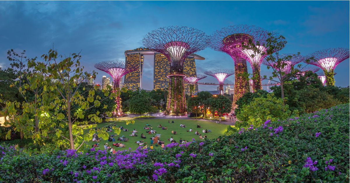 เที่ยวสิงคโปร์ครั้งแรก ควรไปการ์เด้นส์ บาย เดอะ เบย์ (Gardens by the Bay)