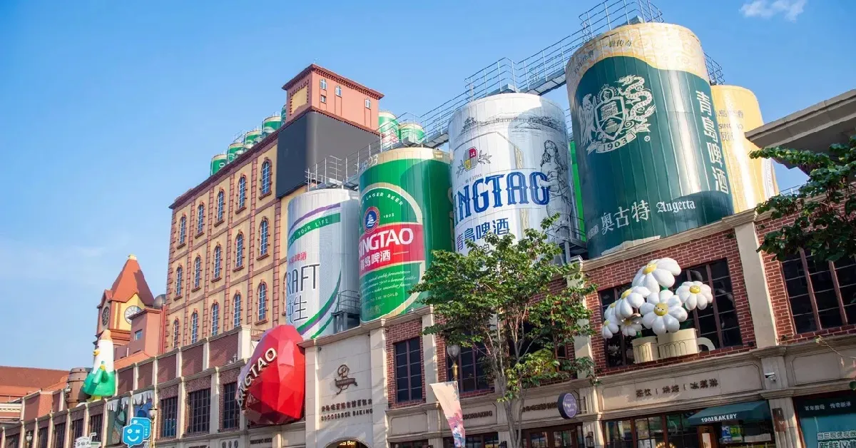 ทัวร์จีน ชิงเต่า ต้าเหลียน พิพิธภัณฑ์เบียร์ชิงเต่า สะพานจ้านเฉียว ปลาวาฬเกยตื้น