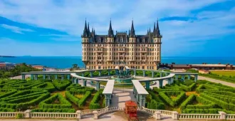 ทัวร์จีน ชิงเต่า เยี่ยนไถ เว่ยไห่ คฤหาสน์เหวินเฉิง โรงงานเบียร์ชิงเต่า หมู่บ้านประมงไห่ชาง