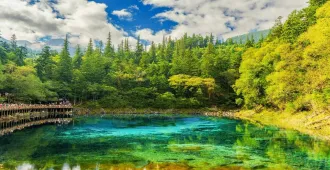 ทัวร์จีน  มหัศจรรย์ เฉินตู จิ๋วจ้ายโกว มหัศจรรย์ดินแดนเทพนิยาย นั่งรถไฟความเร็วสูง