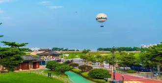 ทัวร์เกาหลี โซล ซูวอน ตะลุยพิกัดล้ำ อควาเรียมมีเดียอาร์ต บอลลูนยักษ์ Flying Suwon