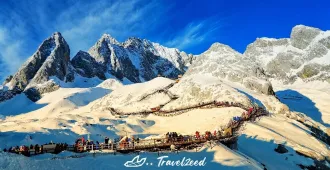 ทัวร์จีน คุนหมิง ต้าหลี่ ลี่เจียง ภูเขาหิมะมังกรหยก นั่งรถไฟความเร็วสูง