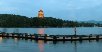 ทัวร์จีน เซี่ยงไฮ้ ชมวิวทะเลสาบซีหู เมืองโบราณถังฉี