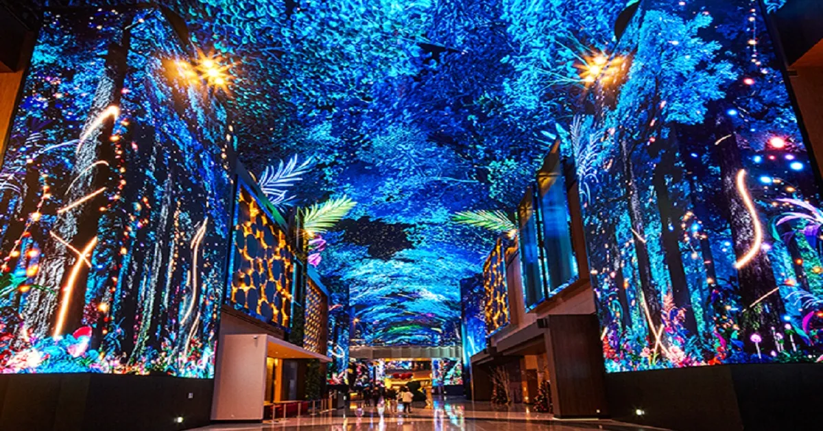 ทัวร์เกาหลี โซล เช็คอินแลนด์มาร์คใหม่ Inspire Arena ชมโชว์ Aurora LED สุดอลังการ