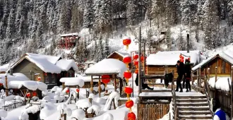 ทัวร์จีน ฮาร์บิ้น หมู่บ้านหิมะ เทศกาลแกะสลักน้ำแข็ง คฤหาสน์วอลการ์