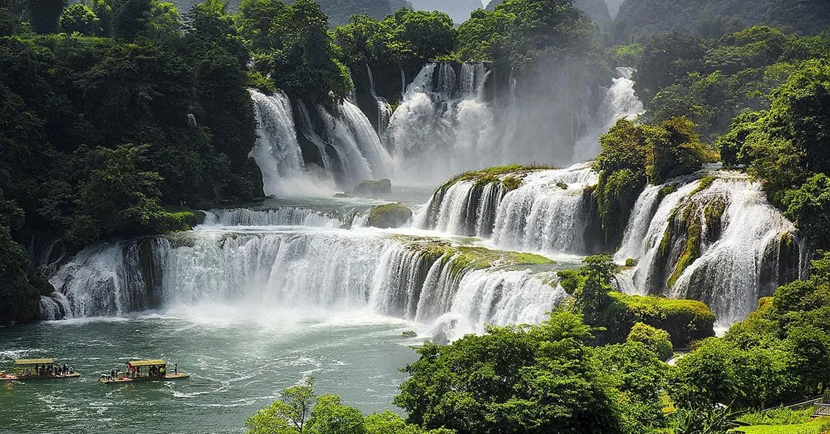 ทัวร์จีน หนานหนิง ปาหม่า จิงซี น้ำตกเต๋อเทียน ถ้ำคริสตัล สวนสาธารณะเอ่อฉวน