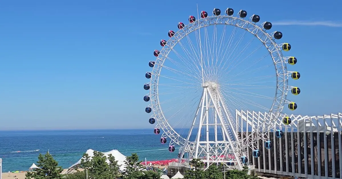 ทัวร์เกาหลี ซอรัคซาน โซล เกาะนามิ สวนสนุกเอเวอร์แลนด์  นั่งชิงช้าสวรรค์SOKCHO EYE