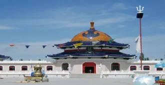 ทัวร์จีน มองโกเลียใน ทุ่งหญ้าเออร์ดอส สุสานเจงกิสข่าน