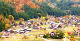 ทัวร์ญี่ปุ่น ใบไม้เปลี่ยนสี มหัศจรรย์เทศกาลไฟนาบานะโนะซาโตะ เยือนหมู่บ้านชิราคาวาโกะ