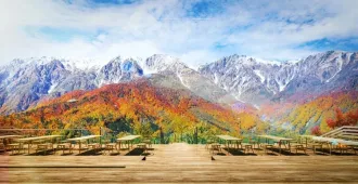 ทัวร์ญี่ปุ่น เรียล เรียล โตเกียว ฮาคุบะ คามิโคจิ นาโกย่า ชมจุดชมวิวHakuba Mountain Harbor หมู่บ้านมรดกโลกชิราคาวาโกะ