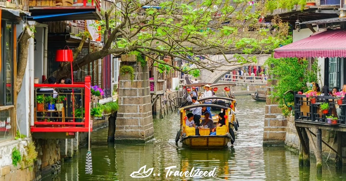 ทัวร์จีน เซี่ยงไฮ้ เมืองโบราณจูเจียเจี่ยว ตลาดร้อยปีเฉินหวังเมี่ยว หาดเจ้าพ่อเซี่ยงไฮ้