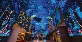 ทัวร์เกาหลี โซล ซูวอน อินชอน สวนสนุกเอเวอร์แลนด์ หมู่บ้านพื้นเมืองนัมซาน ชมเเสง Aurora Media ยักษ์ที่ Inspire Arena