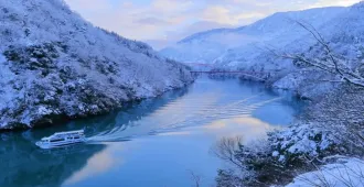 ทัวร์ญี่ปุ่น เรียล เรียล นาโกย่า โตเกียว โทนามิ ชิราคาวาโกะ ล่องเรือ Shogawa Yuran Gorge Cruise