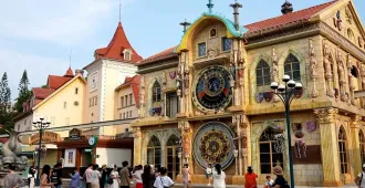 ทัวร์จีน เซินเจิ้น ฮ่องกง เมืองยุโรปมาเลเนีย เมืองหิมะ หอนาฬิกาดาราศาสตร์จำลอง