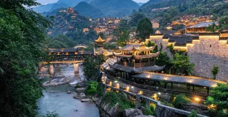 ทัวร์จีน หนานชาง จิ่งเต๋อเจิ้น หุบเขาเทวดา หมู่บ้านโบราณหวงหลิง ภูเขาหลิงซาน
