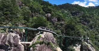 ทัวร์จีน เจียงซี รถไฟริมผาต้าเจว่ซาน ถ้ำหลงโยว วัดแขวนต้าฉือเหยียน