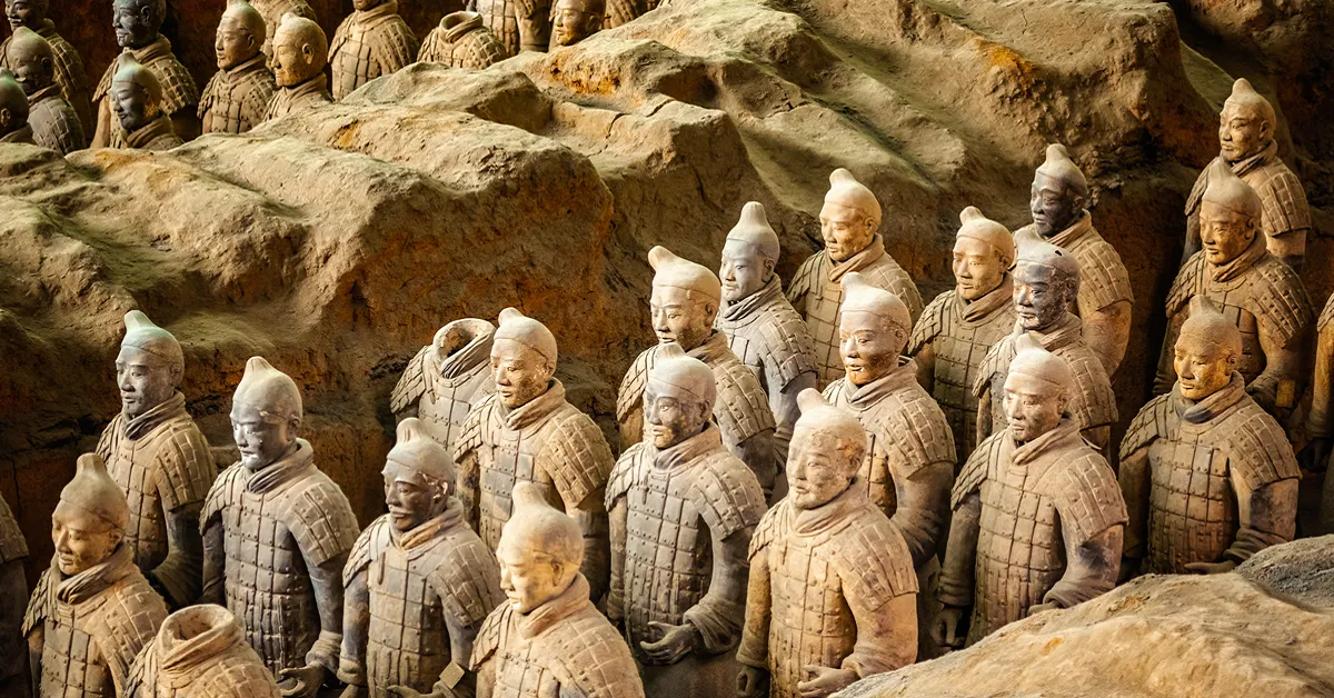 ทัวร์จีน ซีอาน อุทยานภูเขาหิมะหลงโถวซาน สุสานทหารจิ๋นซี