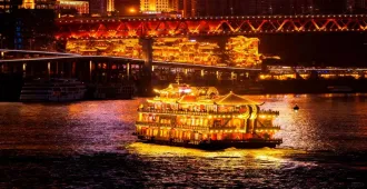 ทัวร์จีน บินตรงฉงชิ่ง อู่หลง ล่องเรือชมหงหยาต้ง นั่งรถไฟทะลุตึก อุทยานหลุมฟ้า อุทยานเขานางฟ้า