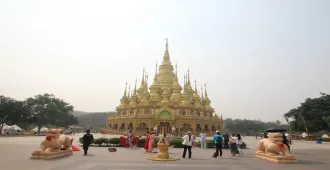 ทัวร์จีน สิบสองปันนา อุทยานป่าเขตร้อนสิบสองปันนา มหาเจดีย์ทองเมิงเล่อ ตลาดกลางคืนแสงดาว