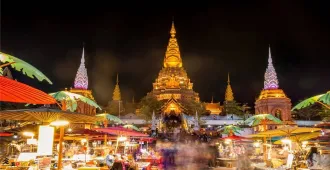 ทัวร์จีน สิบสองปันนา พาราณสี เก้าจอมสิบสองเชียง สวนป่าดงดิบ วัดเจดีย์ขาว